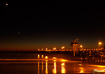 San Clemente Pier After Sunset