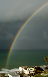 Summer Rainbow From the Main Bedroom Window